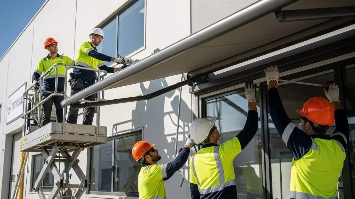 Hệ thống mái che thông minh tích hợp thông gió tự nhiên cho nhà xưởng hiện đại