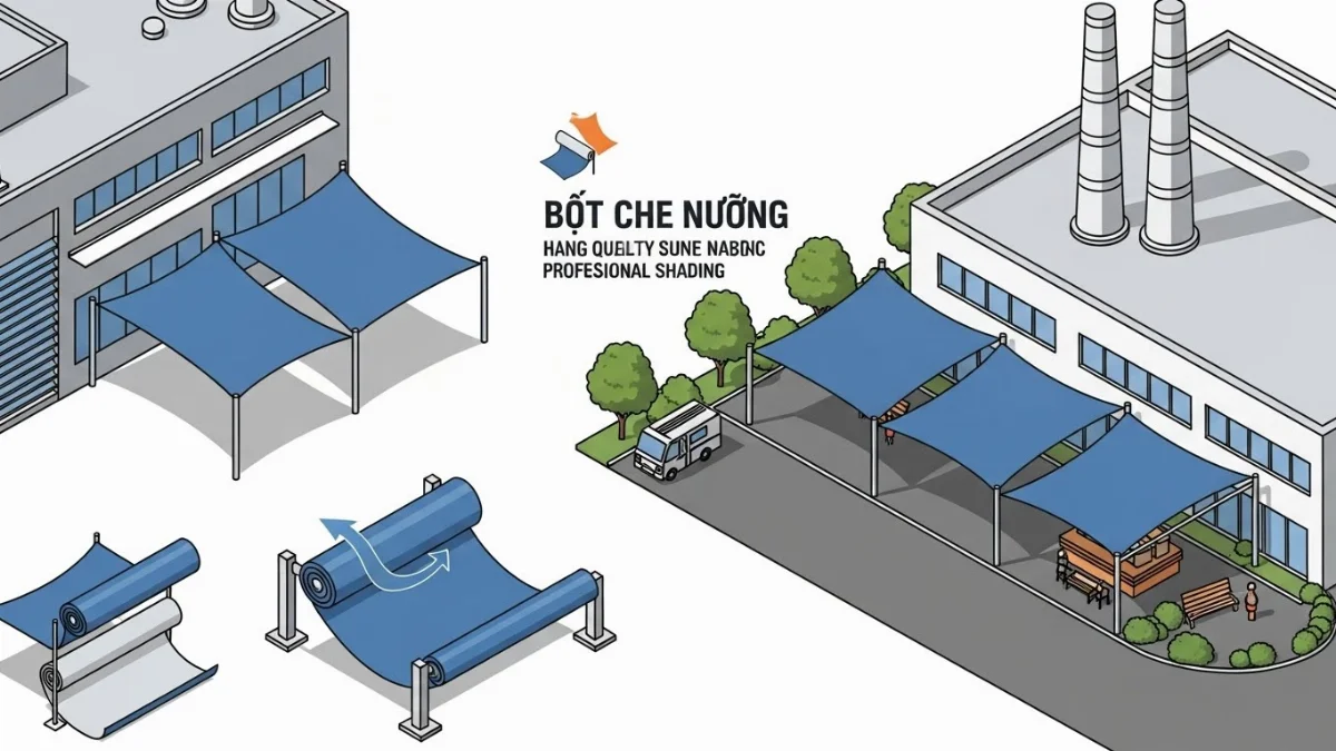 So sánh độ bền mái kéo và mái cố định nhà xưởng theo tiêu chuẩn