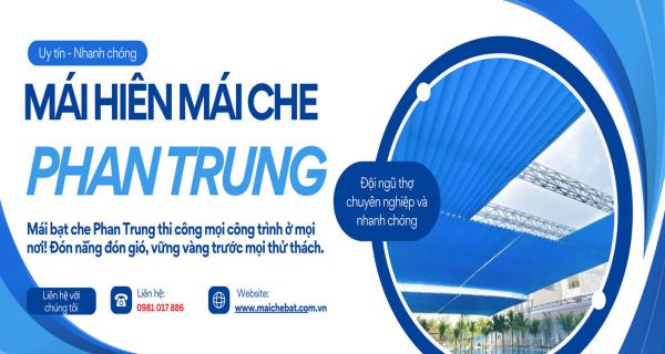 Mái che bể bơi Phan Trung