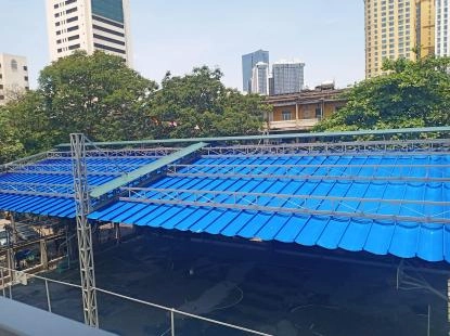 Một Số Ưu Điểm Của Mái Bạt Xếp Tự Động