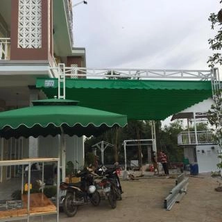Thi công mái che quán Cafe tại Trảng Bom