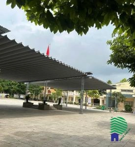Bạt Che Nắng Di Động Sân Trường