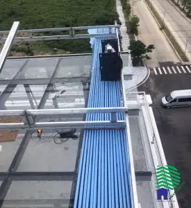 Mái bạt xếp tự động Đồng Nai