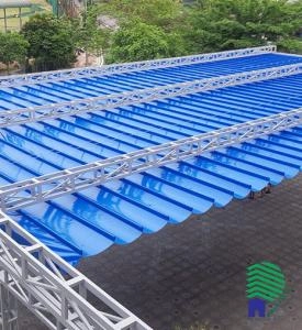 Mái che xếp di động Biên Hoà