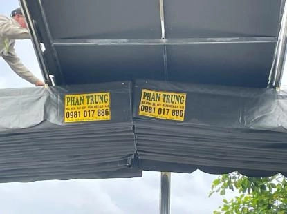Báo Giá Mái Hiên Di Động Giá Rẻ Tại Đồng Nai - Mái Che Bạt Phan Trung
