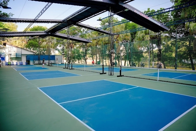 Thi công mái che sân Pickleball uy tín tại Đồng Nai