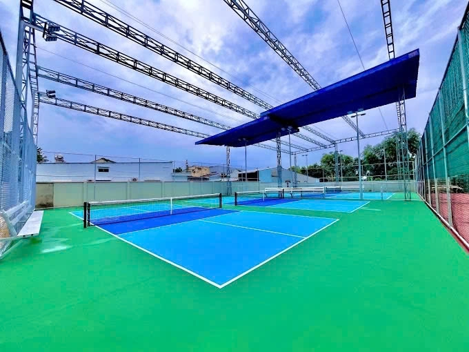 Mái Che Bạt Sân Pickleball