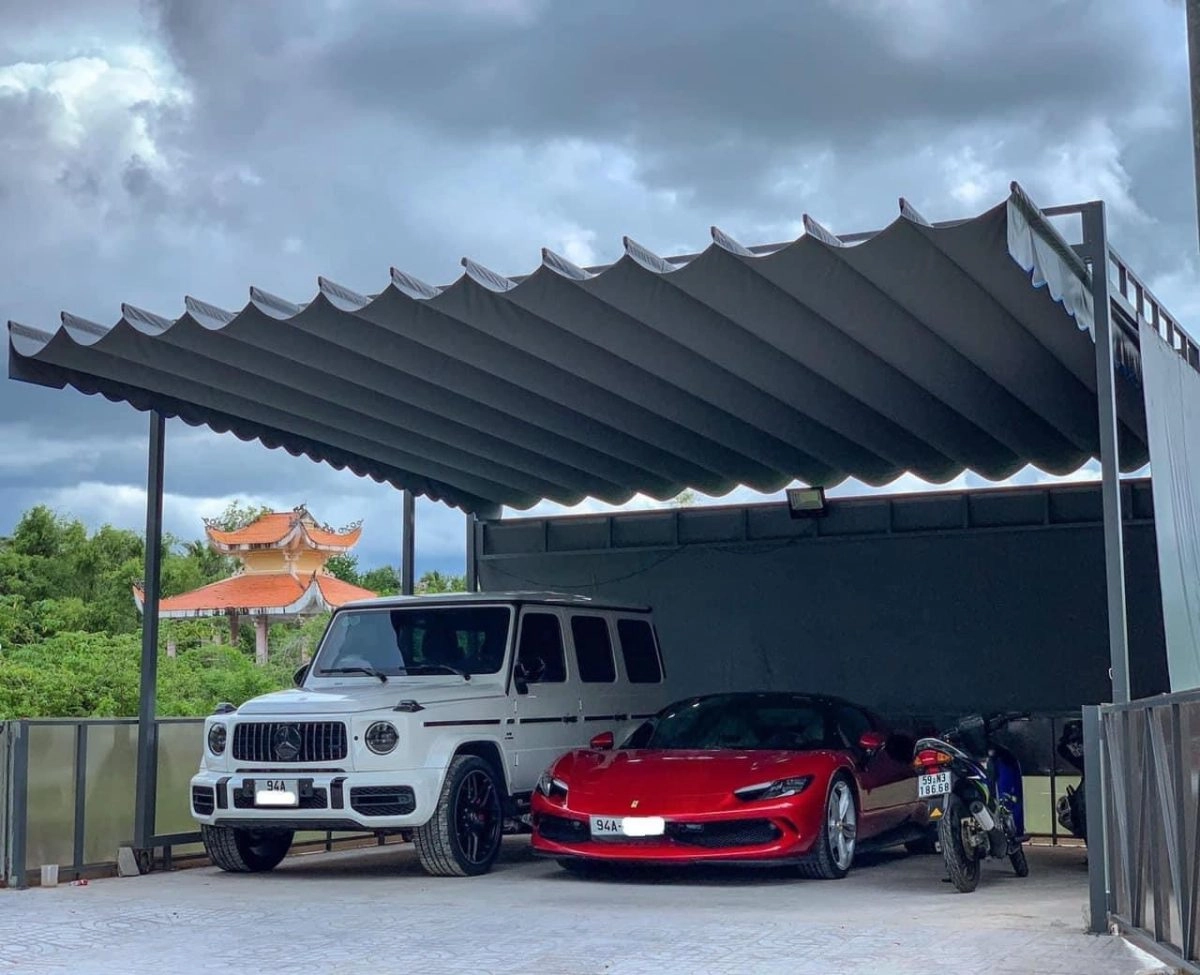 Mái xếp di động - Lựa chọn thông minh cho khí hậu miền Nam