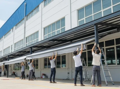 Mái Che Nhà Xưởng Thông Minh 2026: Giải Pháp Giảm Nhiệt Đến 50% Cho Khu Công Nghiệp