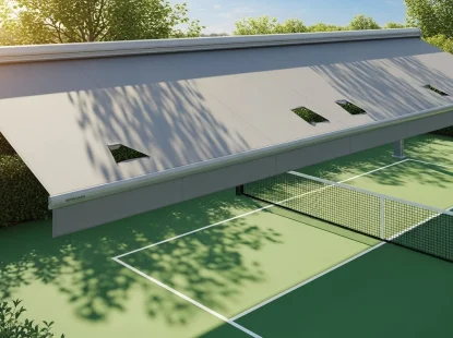 Mái Xếp Toàn Diện 2026: Giải Pháp Che Phủ Thông Minh Cho Sân Pickleball, Nhà Xưởng & Không Gian Sống