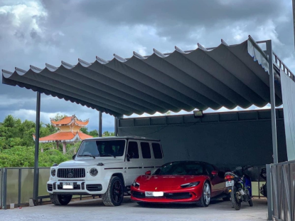 Mái xếp di động - Lựa chọn thông minh cho khí hậu miền Nam