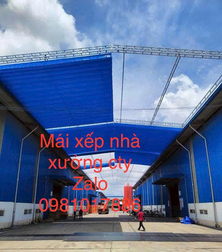 Mái xếp di động Trảng bom