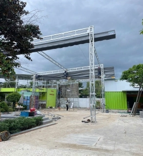 Dự án mái che 01