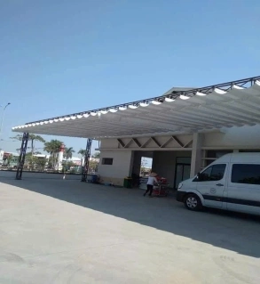 Mái xếp bạt tự động 02