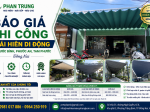 Báo Giá Thi Công Mái Hiên Di Động Phước Bình, Phước An, Tam Phước Đồng Nai
