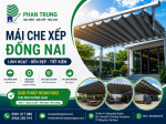 Mái Che Xếp Đồng Nai | Thi Công Chuyên Nghiệp, Báo Giá Tận Nơi