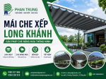 Mái Che Xếp Long Khánh | Thi Công Chuyên Nghiệp, Giá Tốt