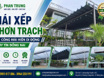 Mái Xếp Nhơn Trạch | Thi Công Mái Hiên Di Động Uy Tín Đồng Nai