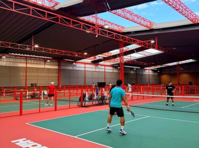 Công trình mái che sân Pickleball 