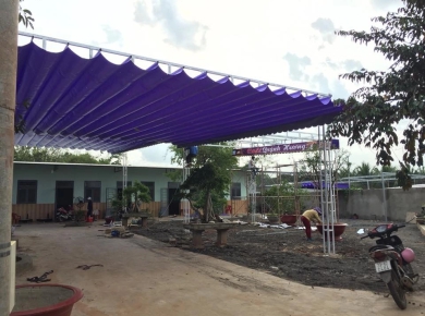 Thi Công mái che tại Biên Hoà