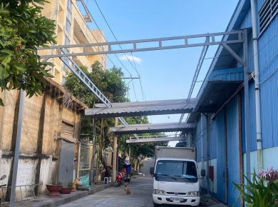 CÔNG TRÌNH MÁI CHE NHÀ XƯỞNG 1