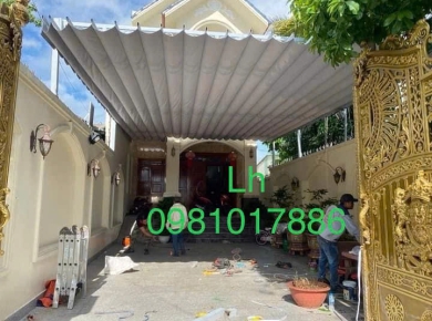 Thi công mái xếp di động tại Vũng Tàu