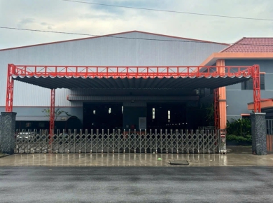 Thi công mái che cho công ty doanh nghiệp
