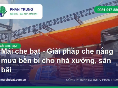 Mái che bạt là gì? Cấu tạo, ưu điểm và báo giá thi công