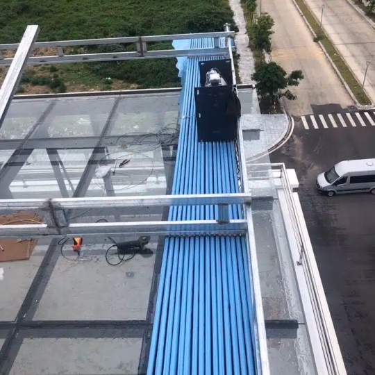 Mái bạt xếp tự động Đồng Nai