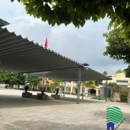  Bạt Che Nắng Di Động Sân Trường  