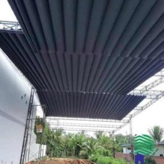 Mái Bạt Kéo Xếp Di Động Thông Minh