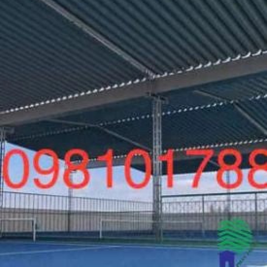 Mái bạt kéo sân pickeball Vũng Tàu
