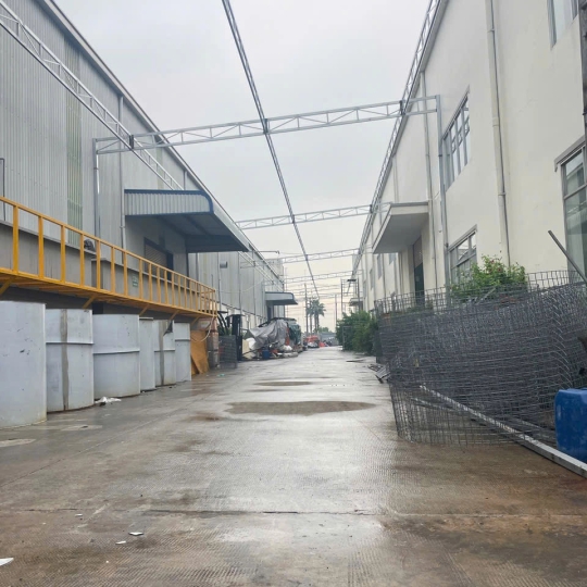 Thi công mái che công ty tại Biên Hoà