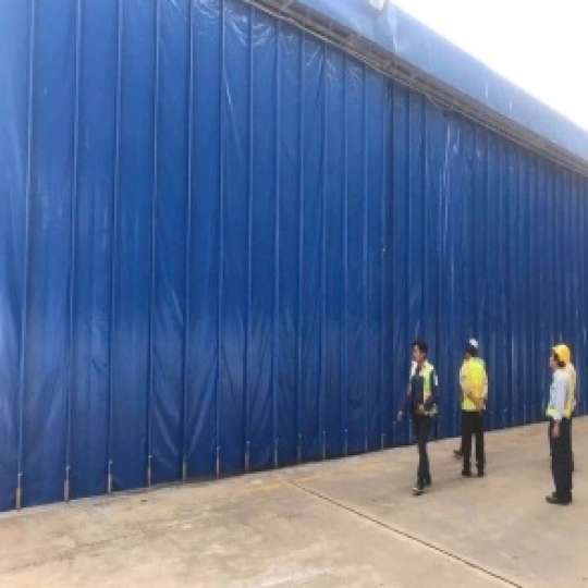 Mái xếp di động 01