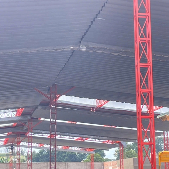Dự án thi công mái hiên công trình
