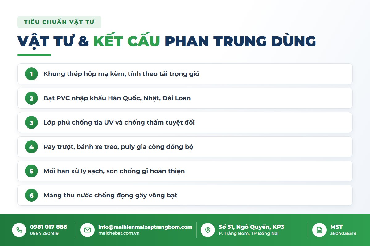 Quy trình thi công mái che nhà xưởng Nhơn Trạch