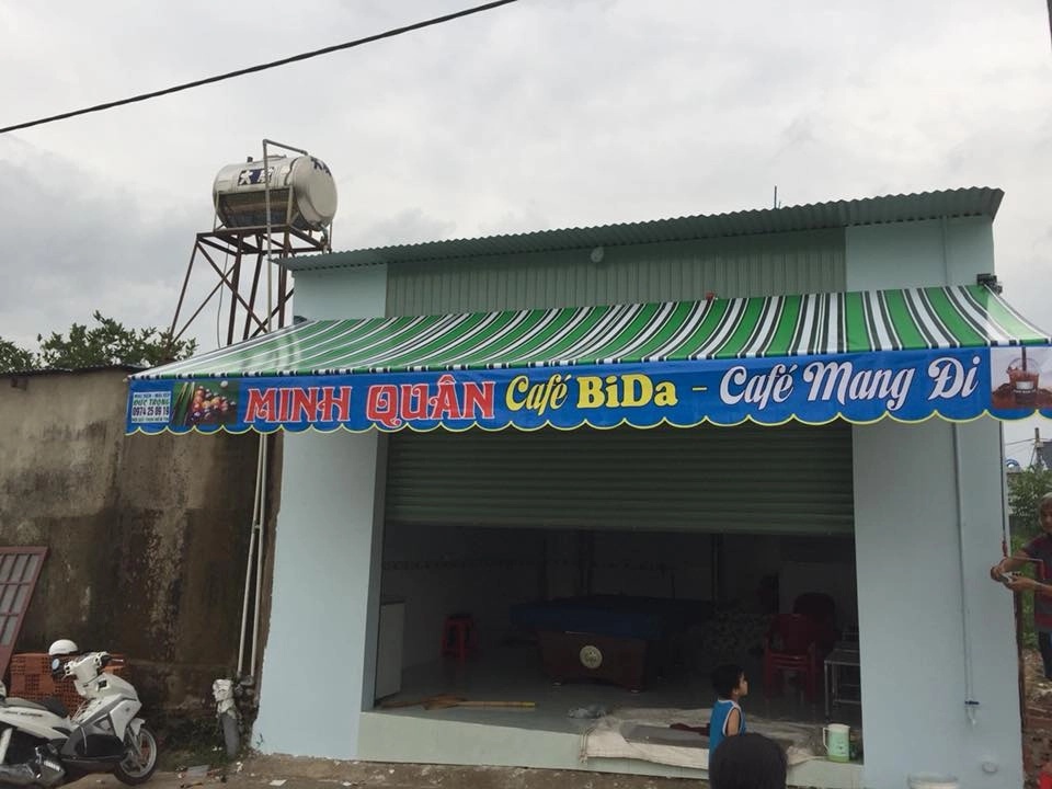 Mái che bạt Trảng Bom | Mái xếp Trảng Bom | Mái hiên Trảng Bom