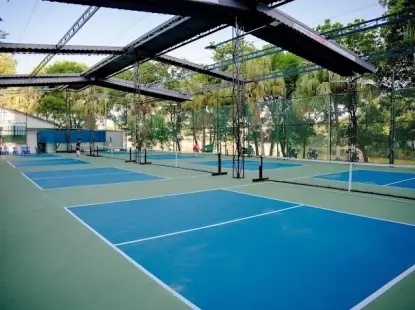 Thi công mái che sân Pickleball uy tín tại Đồng Nai