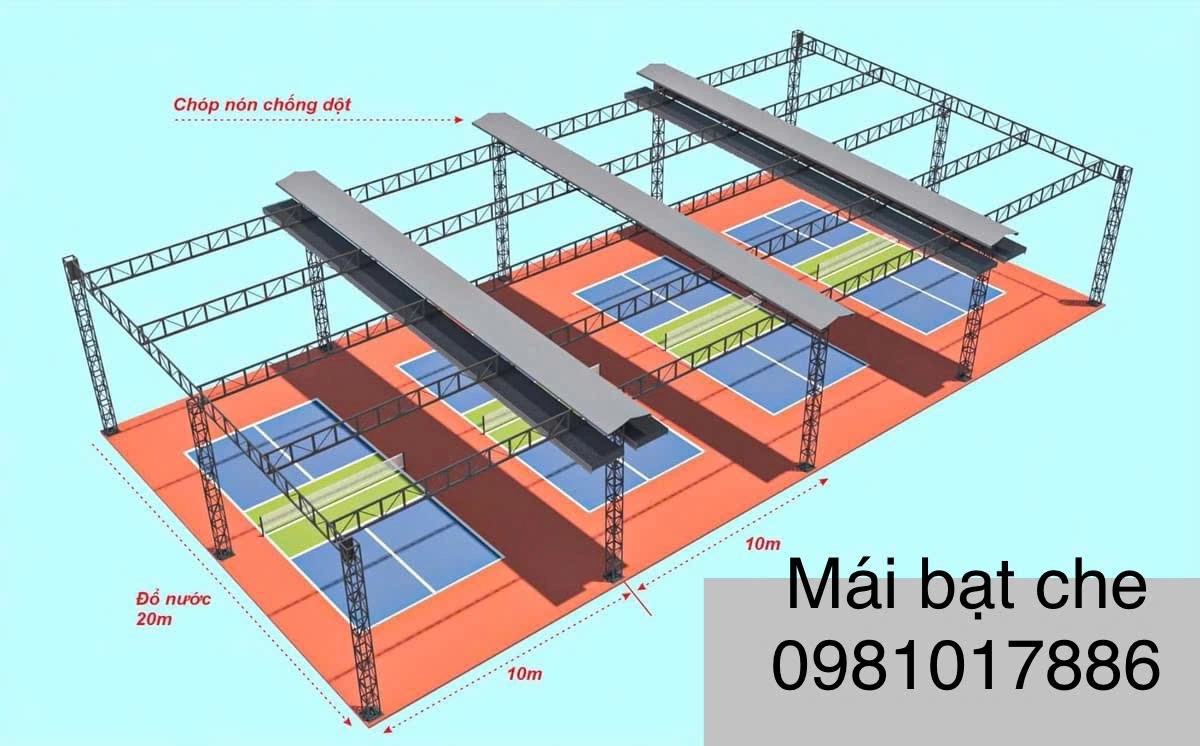 Mái che bạt Trảng Bom | Mái xếp Trảng Bom | Mái hiên Trảng Bom